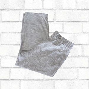 Lululemon Heather Grey On The Fly 23” Cropped Jogger Athlesure Pants